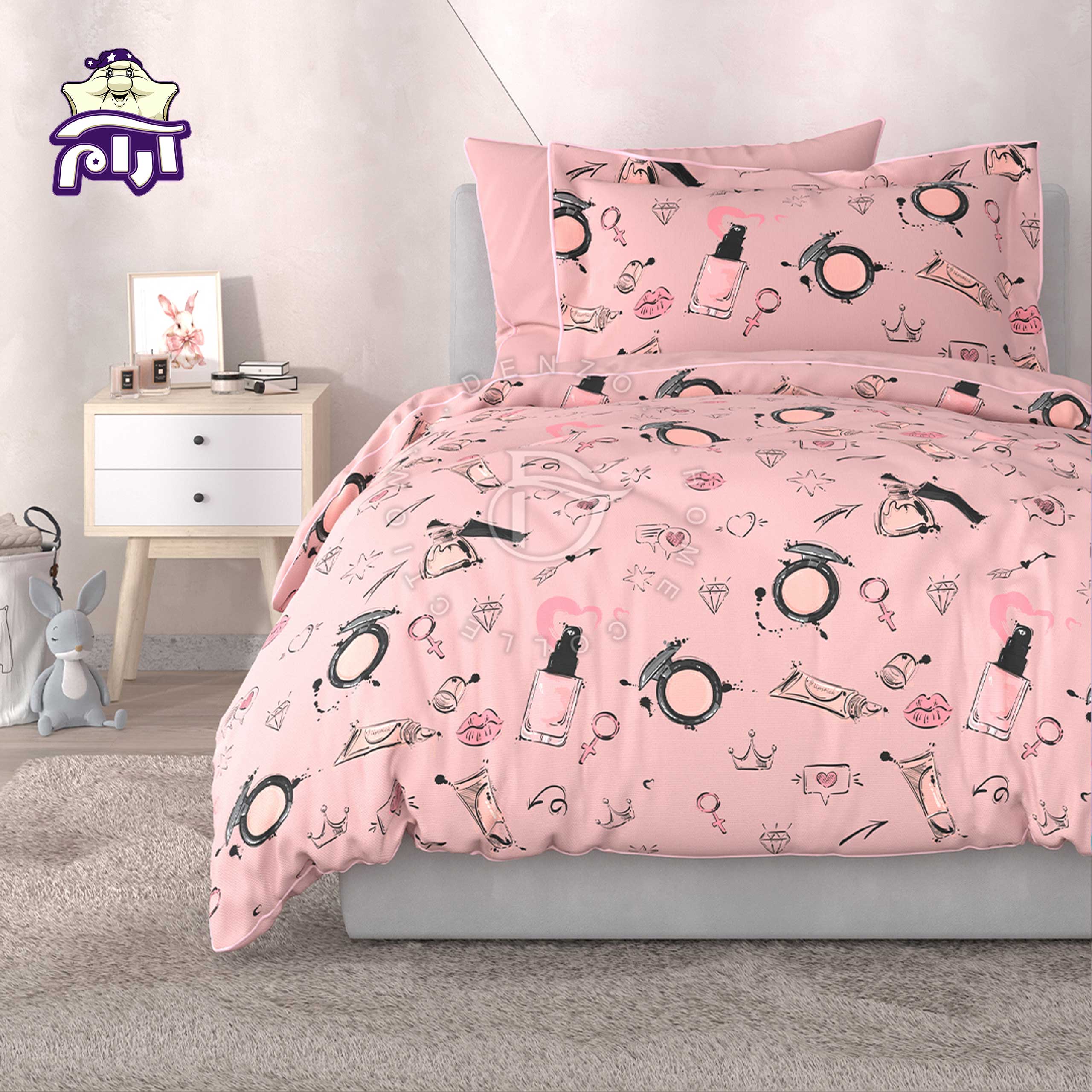 aramkhab.com-denzo-cover-set-code-1029-1 سرویس روتختی لحاف یک نفره دنزو 5 تکه کد 1029