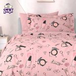 سرویس ملحفه یک نفره دنزو 4 تکه کد 1029