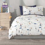 سرویس روتختی لحاف یک نفره دنزو 5 تکه کد 1034