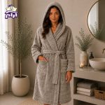 حوله پالتویی نارین ساپ XL مدل زارا