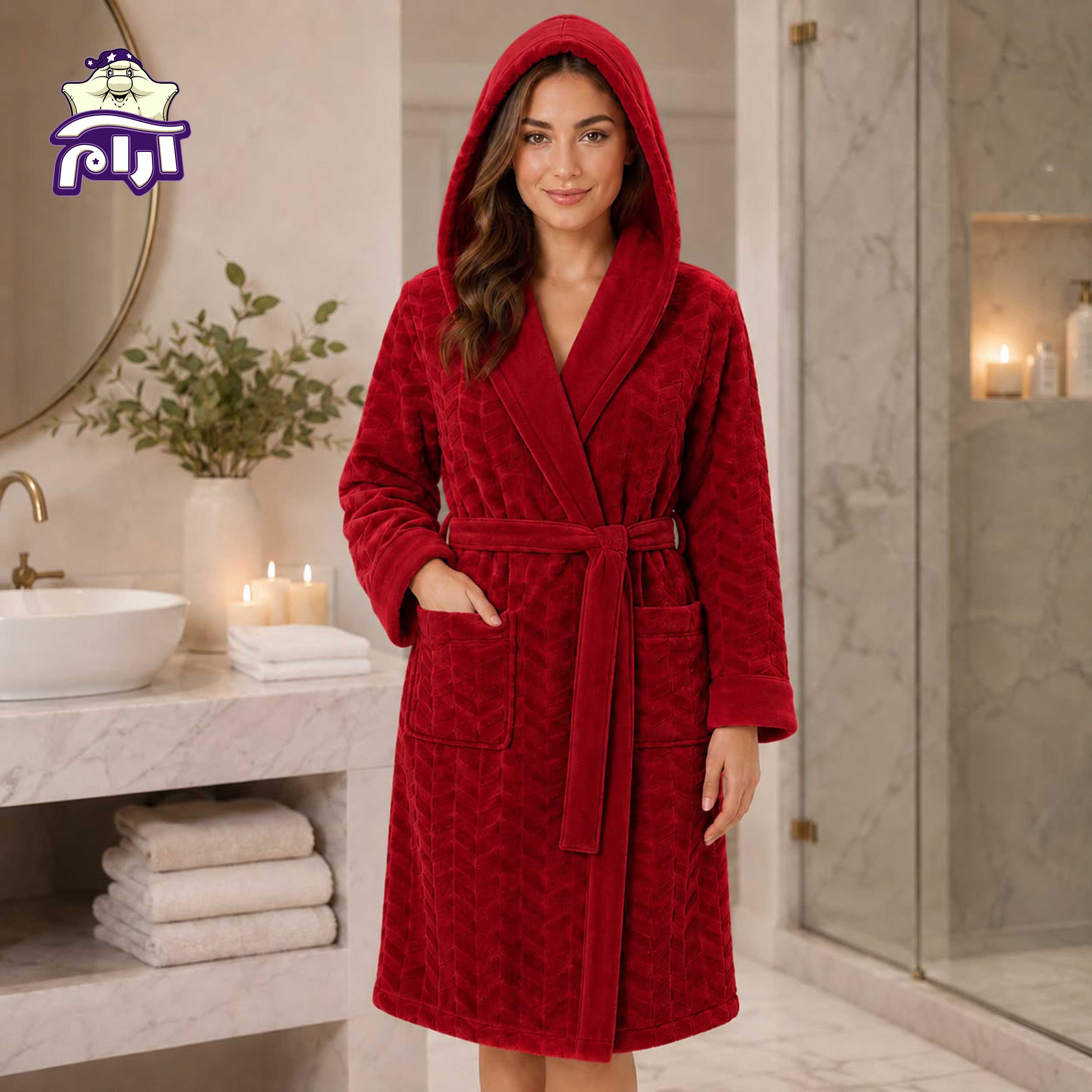 حوله پالتویی آذرریس تبریز مدل زمرد سایز L