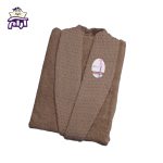 حوله پالتویی بهباف آذر M مدل هارمونی - Image 2