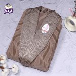 حوله پالتویی بهباف آذر L مدل یاپراک - Image 8
