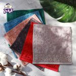 حوله دستی بهباف آذر مدل آنتیک سایز ۳۰x۳۰ سانتی‌متر