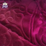 پتو گلبافت دو نفره برتر بنفش 35091 - Image 3