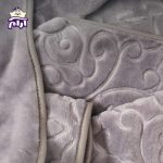 پتو گلبافت یک نفره برتر طوسی 35080 - Image 3