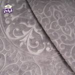 پتو گلبافت یک نفره برتر طوسی 35080 - Image 2