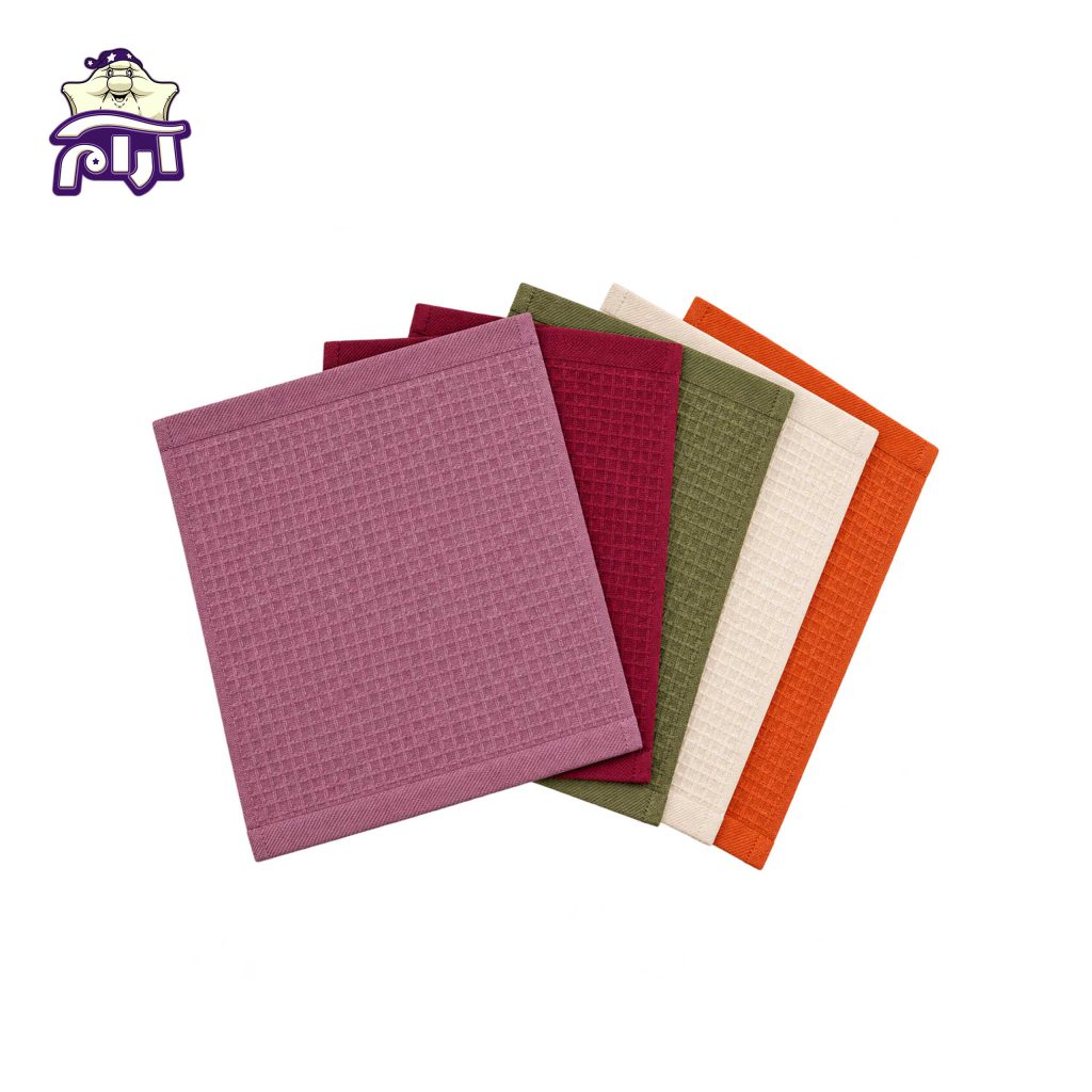 حوله دستی آذرریس مدل تیتانیوم سایز 30×30 سانتی‌متر